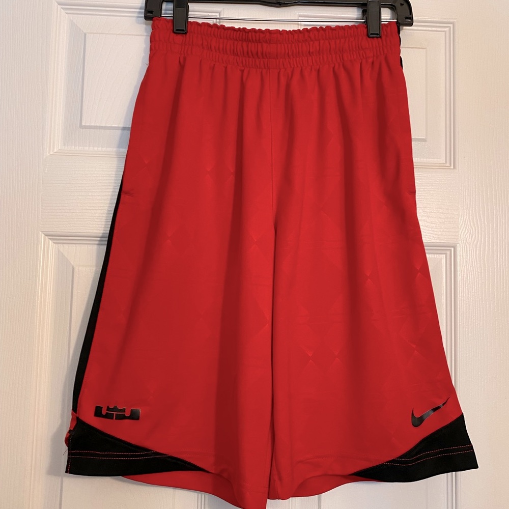 Nike Red Long Drawstring Men’s Shorts